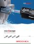 microscope Micro Tools for Small Bores INCH Innovative Grooving & Turning Solutions