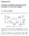 Calcularea modelului matematic pentru un sistem cu 2 rezervoare cuplate.