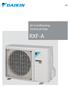Split. Air Conditioning Technical Data RXF-A