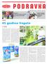 Podravka u prvih πest mjeseci ostvarila 52,6 milijuna kuna dobiti 2. str.