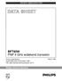 DATA SHEET. BFT93W PNP 4 GHz wideband transistor. Philips Semiconductors DISCRETE SEMICONDUCTORS. March 1994