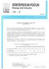 STATISTICS IN FOCUS Energy and industry