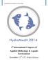 1 st International Congress of Applied Ichthyology & Aquatic Environment November 13 th -15 th, Volos, Greece