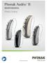 Phonak Audéo TM (B90/B70/B50/B30) Οδηγίες Χρήσης