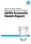 Water Supply Project Midlands and Eastern Re ion. (WSP) Economic Needs Report