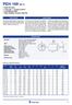 PEH C High CV-value Long Life, > 10 years at 50 C Low ESR and ESL High stability, 10 years shelf life