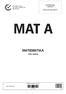 MAT A MATEMATIKA. viša razina MATA.41.HR.R.K1.28 MAT A D-S041