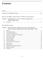 Contents PART I LEGAL/REGULATORY ASPECTS OF DIETARY SUPPLEMENTS PART II MONOGRAPHS. Preface... v Contents of Companion Volume...