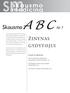 SkausmoABC Nr. 7 ÞINYNAS GYDYTOJUI. Þinynas gydytojui ÐIAME NUMERYJE: PAGYVENUSIØ ÞMONIØ SKAUSMO VERTINIMAS (2) POOPERACINIO SKAUSMO GYDYMAS (4)