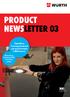PRODUCT NEWSLETTER 03