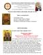 Welcome to Saint Nicholas on this Sunday, December 16, Today we commemorate: EPISTLE READING. St. Paul's Letter to the Colossians 3:4-11