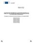 ΑΝΑΚΟΙΝΩΣΗ ΤΗΣ ΕΠΙΤΡΟΠΗΣ ΠΡΟΣ ΤΟ ΕΥΡΩΠΑΪΚΟ ΚΟΙΝΟΒΟΥΛΙΟ, ΤΟ ΣΥΜΒΟΥΛΙΟ, ΤΗΝ ΕΥΡΩΠΑΪΚΗ ΟΙΚΟΝΟΜΙΚΗ ΚΑΙ ΚΟΙΝΩΝΙΚΗ ΕΠΙΤΡΟΠΗ ΚΑΙ ΤΗΝ ΕΠΙΤΡΟΠΗ ΤΩΝ ΠΕΡΙΦΕΡΕΙΩΝ