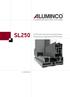 SL250. Lift & Slide Thermal Insulating System Ανασυρόμενο Θερμομονωτικό Σύστημα.