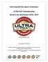 International Pole Sports Federation. ULTRA Pole Championships Κανόνες και Κανονισμοί 2018 / 2019