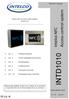 INTD1010. Access control system. Intelco NFC.   Reference Manual. Intelco NFC Access control system INTD1010. ει. 2 Firmware Revision