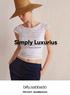 Simply Luxurius Spring Summer 2019