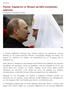 Ρωσία: Άρρηκτοι οι δεσμοί μεταξύ εκκλησίαςκράτους